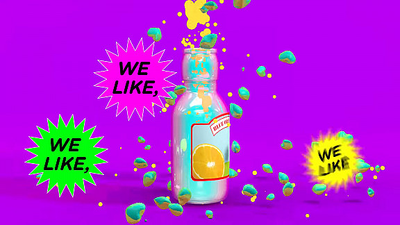 Blue Orangeade
